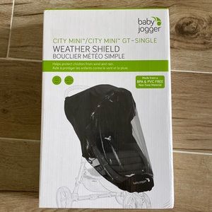 Baby Jogger City Mini / City Mini GT single weather shield - new.